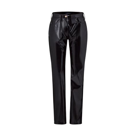 louis vuitton pantalon femme|Pantalon en vinyle brillant .